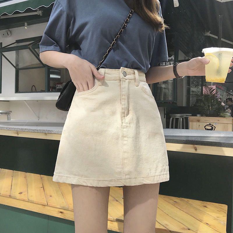 Women s High-Waist A-Line Black Denim Midi Skirt - Spring/Summer 2020 Korean Style S абрикосовий
Women s High-Waist A-Line Black Denim Midi Skirt - Spring/Summer 2020 Korean Style S абрикосовий