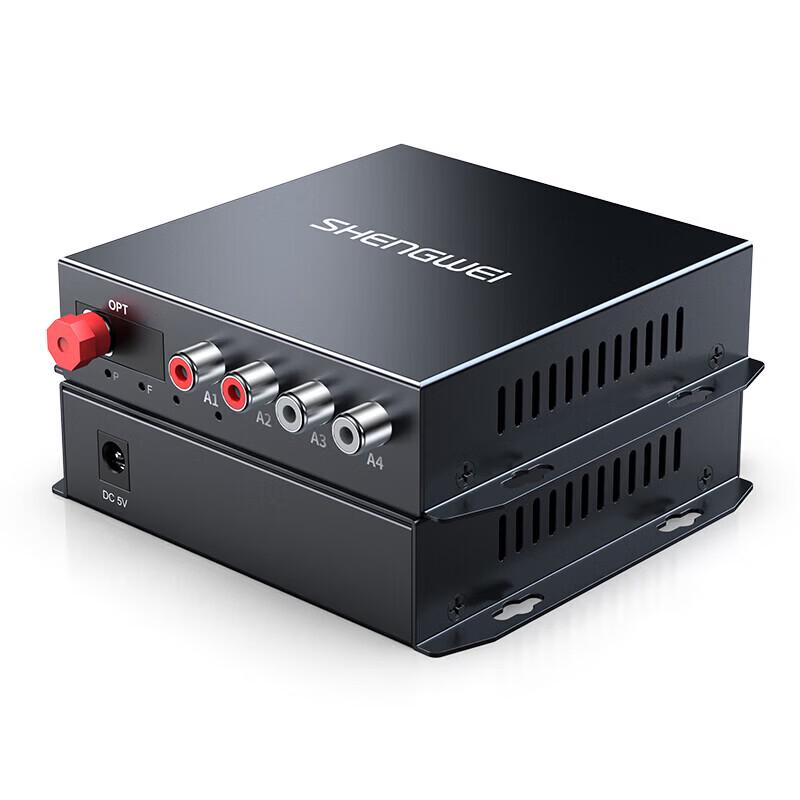 Shengwei 2-Channel Bidirectional RCA Audio Fiber Optic Converter
Shengwei 2-Channel Bidirectional RCA Audio Fiber Optic Converter