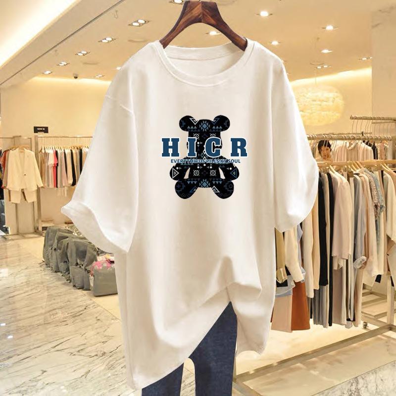 Printed cotton short-sleeved T-shirt women s fashion trend loose and versatile summer new crew neck top S
Printed cotton short-sleeved T-shirt women s fashion trend loose and versatile summer new crew neck top S