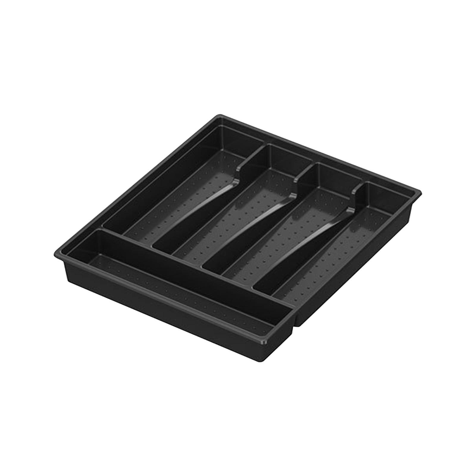 Kitchen Drawer Organizer Tray with Multiple Compartments Cutlery Storage Box Portable Household Utensil Divider for Flatware Storage One Size чёрный
Kitchen Drawer Organizer Tray with Multiple Compartments Cutlery Storage Box Portable Household Utensil Divider for Flatware Storage One Size чёрный