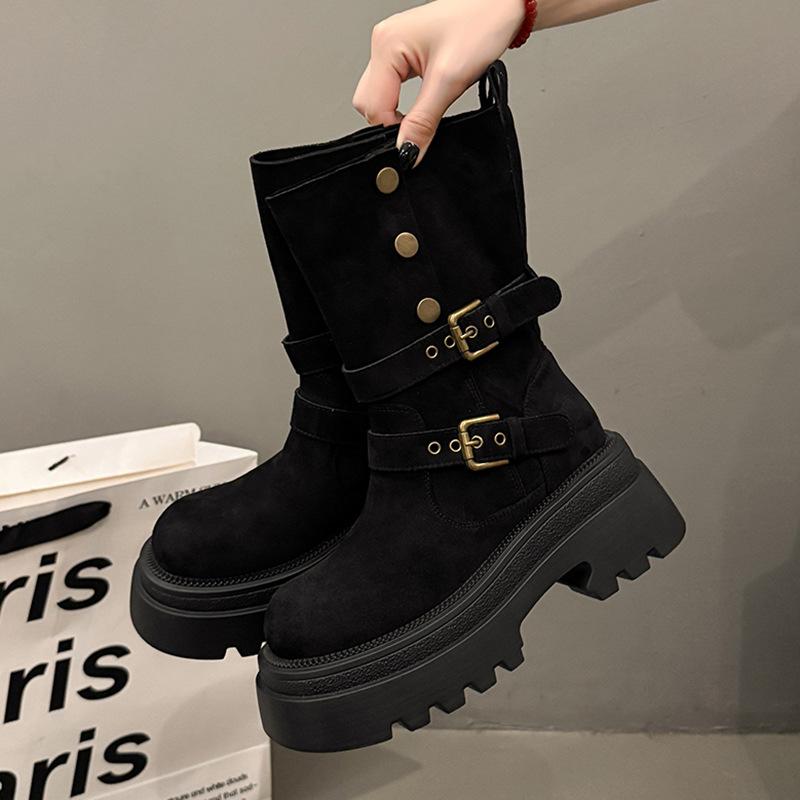 Ретро женская мода не устающие ноги толстая подошва увеличивающая рост мягкие эластичные удобные амортизирующие нескользящие повседневные спортивные ботинки Мартин 40 чёрный
Ретро женская мода не устающие ноги толстая подошва увеличивающая рост мягкие эластичные удобные амортизирующие нескользящие повседневные спортивные ботинки Мартин 40 чёрный