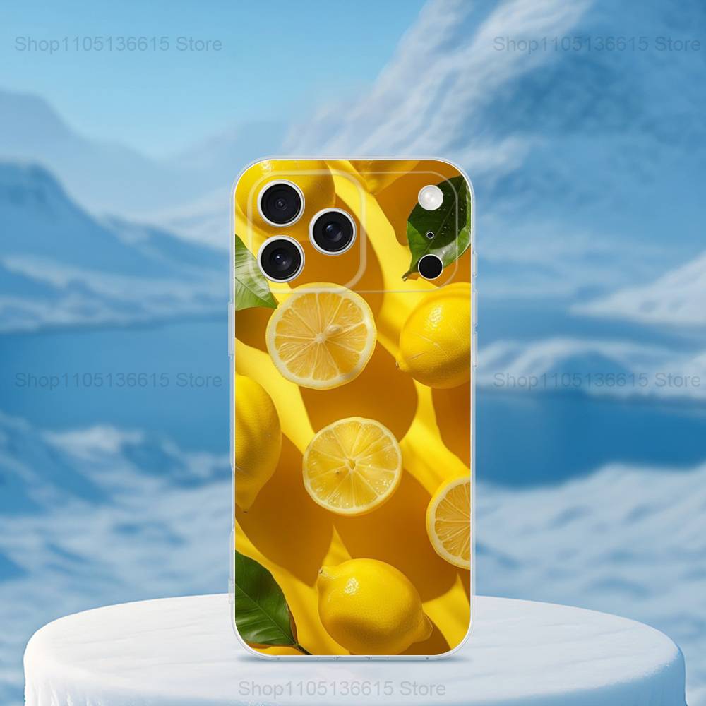 Yellow Fruit lemon Art Phone Case For iPhone 16,15,14,13,12,11,17 Pro,Max,Plus,X,XS,XR,SE,Air Mini Transparent Soft Cover iPhone17Air
Yellow Fruit lemon Art Phone Case For iPhone 16,15,14,13,12,11,17 Pro,Max,Plus,X,XS,XR,SE,Air Mini Transparent Soft Cover iPhone17Air