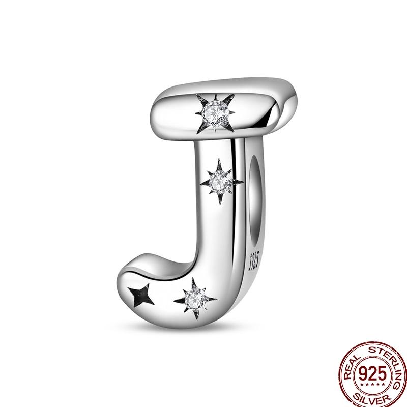 S925 Sterling Silver 26 A-Z Alphabet Charm Beads for Original Bracelet Necklace Pendant Jewelry Making Accessories
S925 Sterling Silver 26 A-Z Alphabet Charm Beads for Original Bracelet Necklace Pendant Jewelry Making Accessories