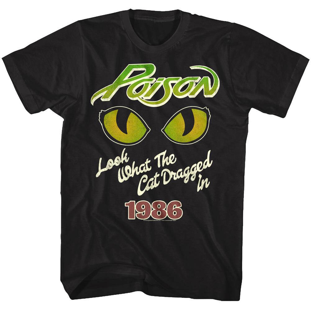 Poison Cats Eyes Dragged Tour 1986 Men s T Shirt 4XL
Poison Cats Eyes Dragged Tour 1986 Men s T Shirt 4XL