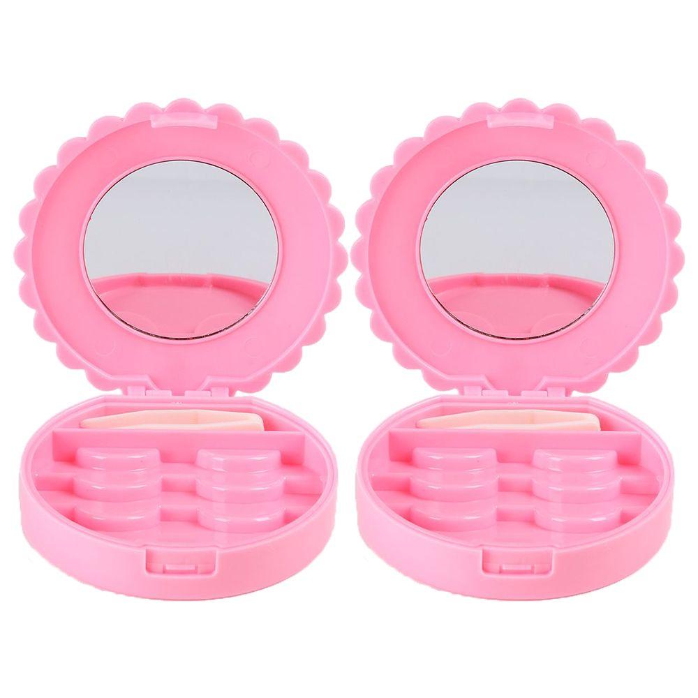 2Pcs Beauty Pink Mirror Case Makeup Tool Lashes Organizer Lashes Container Box False Eyelash Box
2Pcs Beauty Pink Mirror Case Makeup Tool Lashes Organizer Lashes Container Box False Eyelash Box