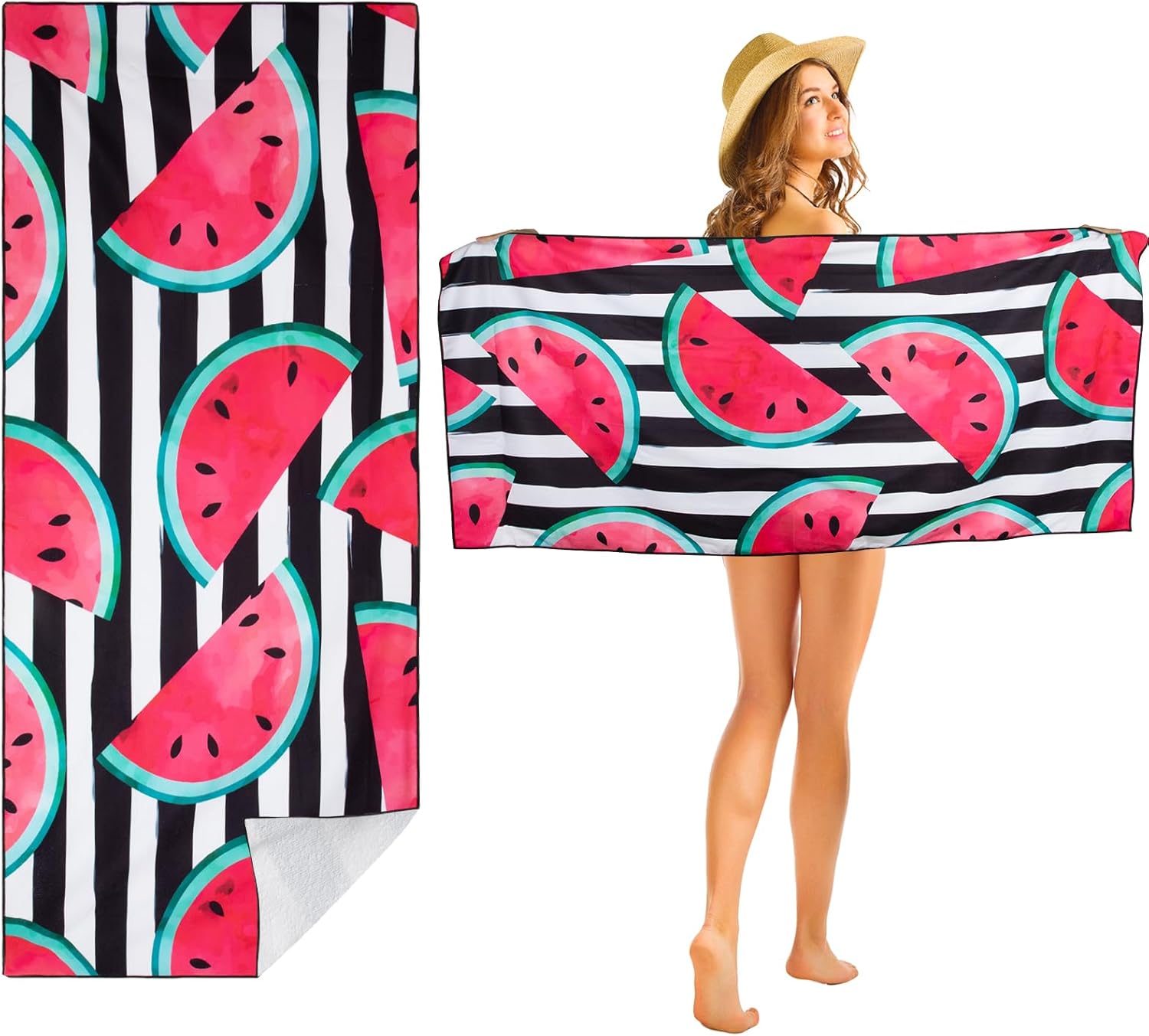 Microfiber Sand Free Beach Towel, Oversized Beach Towels for Adult, Quick Dry Super Absorbent Towels Beach for Travel W30*H60(CM)
Microfiber Sand Free Beach Towel, Oversized Beach Towels for Adult, Quick Dry Super Absorbent Towels Beach for Travel W30*H60(CM)
