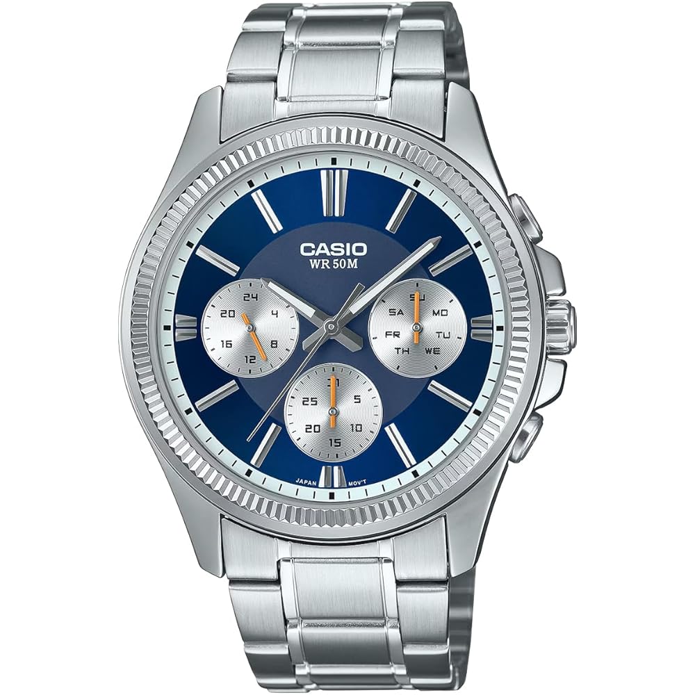 Casio Standard Quartz Men s Watch MTP-1375D-2A1V Multi-Axis 24-Hour Display Navy Overseas Model
Casio Standard Quartz Men s Watch MTP-1375D-2A1V Multi-Axis 24-Hour Display Navy Overseas Model