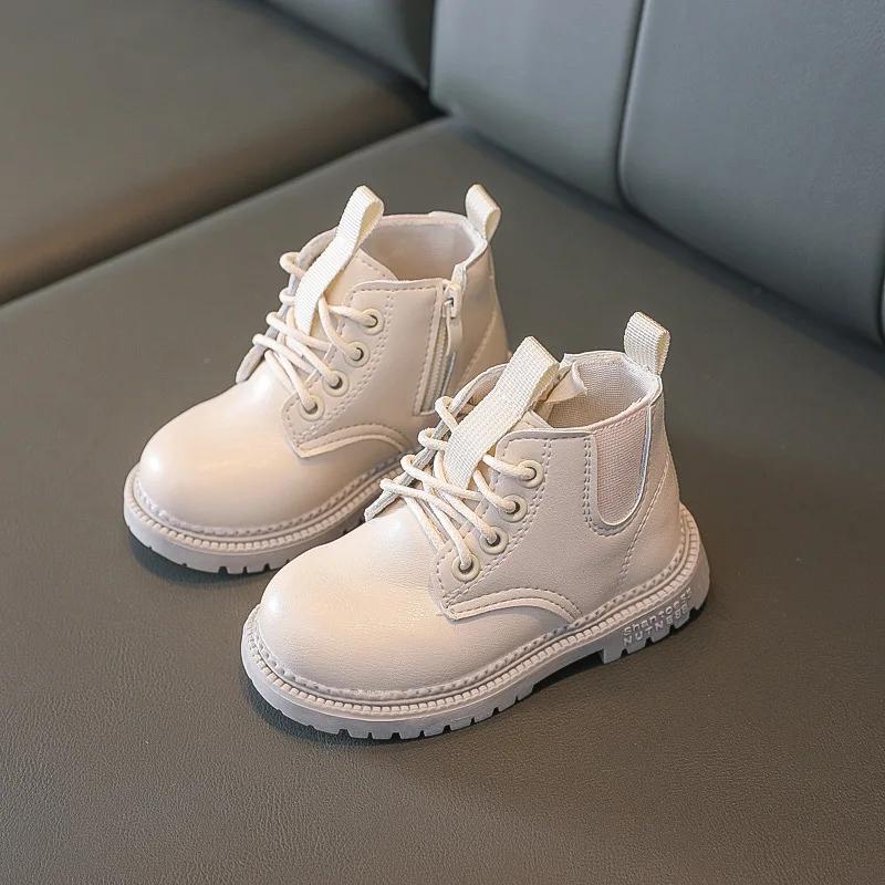 Autumn Winter Kids Boots Warm Plush Boys Toddler Girls Boots Fashion Leather Children Casual Shoes Boys Girls Boots for Kids 21 (Inside 13CM) белый
Autumn Winter Kids Boots Warm Plush Boys Toddler Girls Boots Fashion Leather Children Casual Shoes Boys Girls Boots for Kids 21 (Inside 13CM) белый