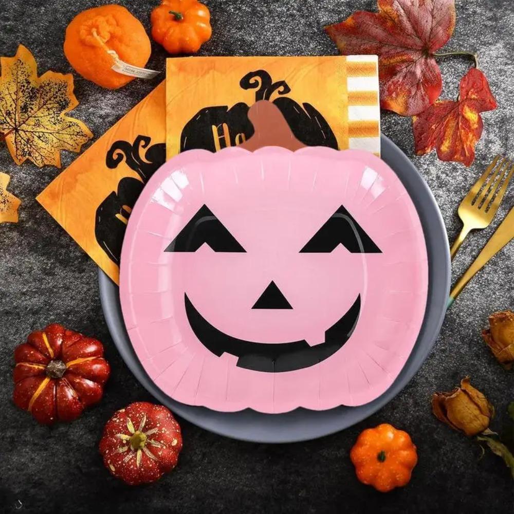 20pcs Disposable Smile Pumpkin Paper Plates 9 Inch Cake Plate Halloween Party Table Plates Birthday
20pcs Disposable Smile Pumpkin Paper Plates 9 Inch Cake Plate Halloween Party Table Plates Birthday