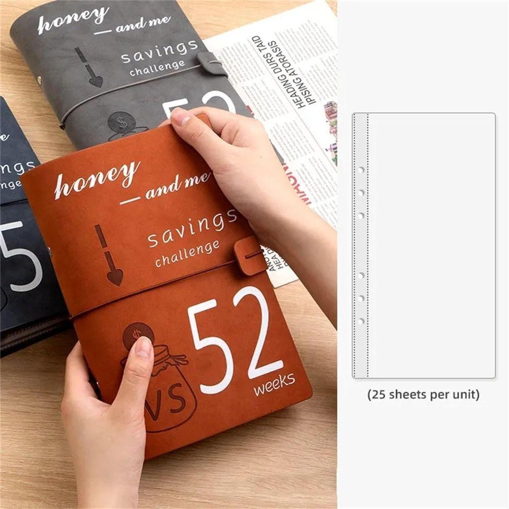 6-луночный 52-недельный накопительный челлендж кожаный блокнот с отрывными листами бюджетная книга коричневый
6-луночный 52-недельный накопительный челлендж кожаный блокнот с отрывными листами бюджетная книга коричневый