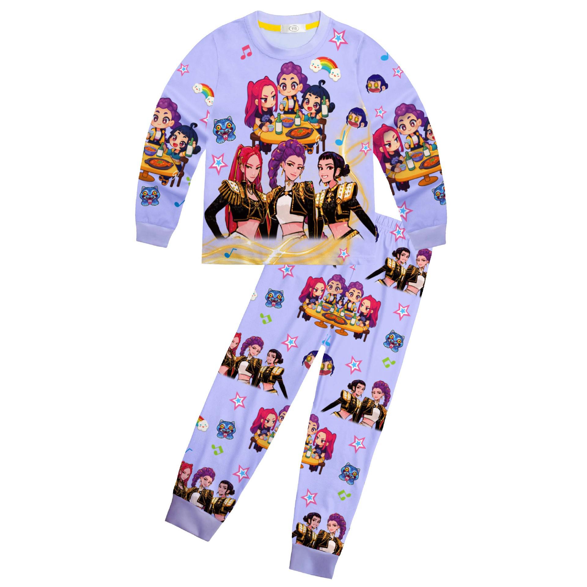 Witch Hunter Squad Kids Two-Piece Home Wear Set: Digital Print Long Sleeve & Pants (Medium & Large) Size 130 фіолетовий
Witch Hunter Squad Kids Two-Piece Home Wear Set: Digital Print Long Sleeve & Pants (Medium & Large) Size 130 фіолетовий