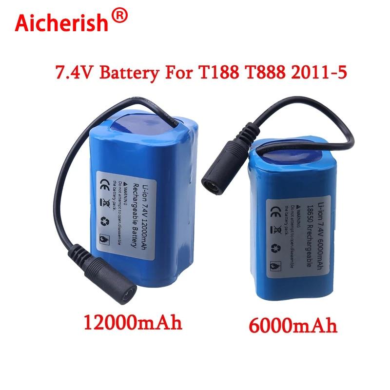 7,4 В, 12000 мАч, 6000 мАч, аккумулятор для T188 T888 2011 -5 V007 C18 H18, так что на пульте дистанционного управления, радиоуправляемая приманка, детали лодки, 1/3 шт.
7,4 В, 12000 мАч, 6000 мАч, аккумулятор для T188 T888 2011 -5 V007 C18 H18, так что на пульте дистанционного управления, радиоуправляемая приманка, детали лодки, 1/3 шт.