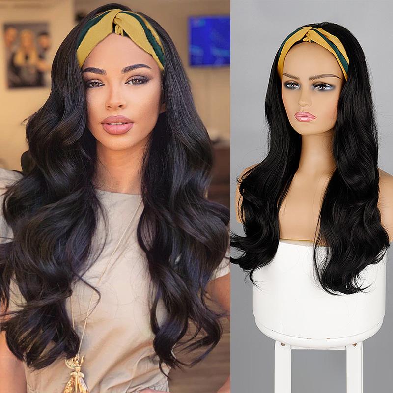 LISI HAIR Женская мода Длинный волнистый черный парик Цвет Синтетическое волокно Обруч для волос Парик Длинный парик с повязкой на голову для женщин Повседневная одежда
LISI HAIR Женская мода Длинный волнистый черный парик Цвет Синтетическое волокно Обруч для волос Парик Длинный парик с повязкой на голову для женщин Повседневная одежда