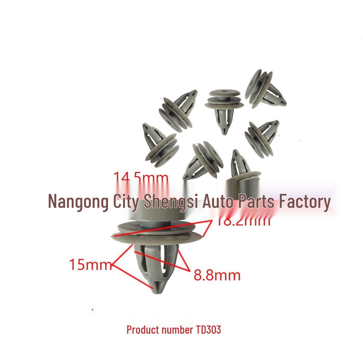 Mercedes BMW Car Door Trim Panel Clips and Accessories Set 10000 units
Mercedes BMW Car Door Trim Panel Clips and Accessories Set 10000 units