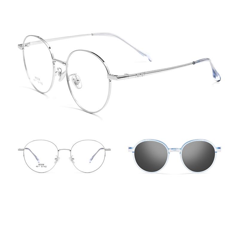 Women Polarized Clip On Sunglasses Fashion Round Titanium Alloy Optical Glasses Frame Female Sunshades Eyewear серебряный
Women Polarized Clip On Sunglasses Fashion Round Titanium Alloy Optical Glasses Frame Female Sunshades Eyewear серебряный