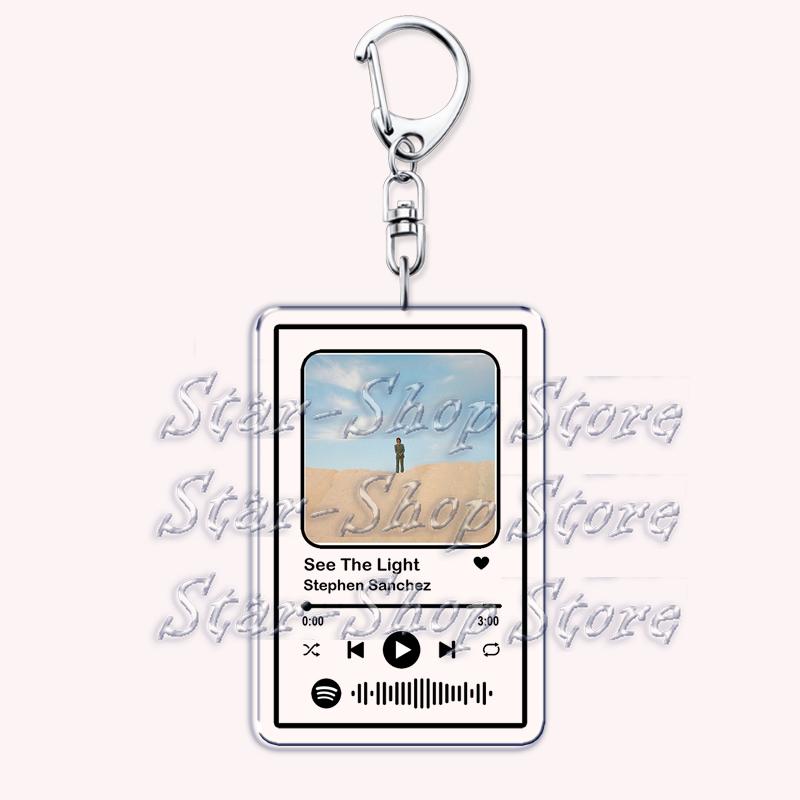 Popular New Singer Music Keychains for Women Bag Accessories Until I Found You Playlist Code Keyings Jewelry Fans Friends Gifts
Popular New Singer Music Keychains for Women Bag Accessories Until I Found You Playlist Code Keyings Jewelry Fans Friends Gifts
