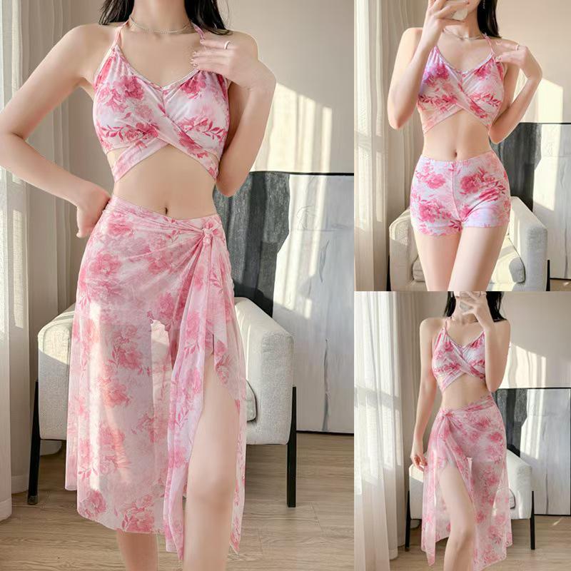 Collarbone-Length Swimsuit: Women’s Three-Piece Bikini Set for Seaside Vacations M (95-105 jin)
Collarbone-Length Swimsuit: Women’s Three-Piece Bikini Set for Seaside Vacations M (95-105 jin)