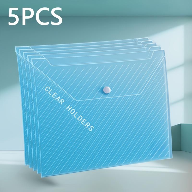 5/10pcs, A4 Size, Button File Bag, Twill File Bag, Student Supplies, School Supplies, Organize and Store Your Document Style
5/10pcs, A4 Size, Button File Bag, Twill File Bag, Student Supplies, School Supplies, Organize and Store Your Document Style