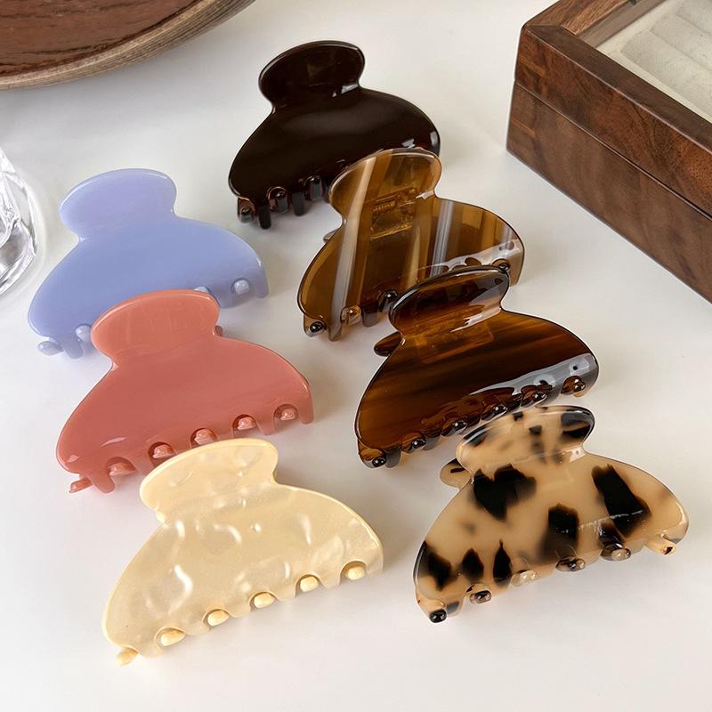 Fashion Acetate Leopard Print Hair Claws Geometric Crab Shape Clamp Styling Hair Clips for Women Girls Solid Hairpins Headdress
Fashion Acetate Leopard Print Hair Claws Geometric Crab Shape Clamp Styling Hair Clips for Women Girls Solid Hairpins Headdress