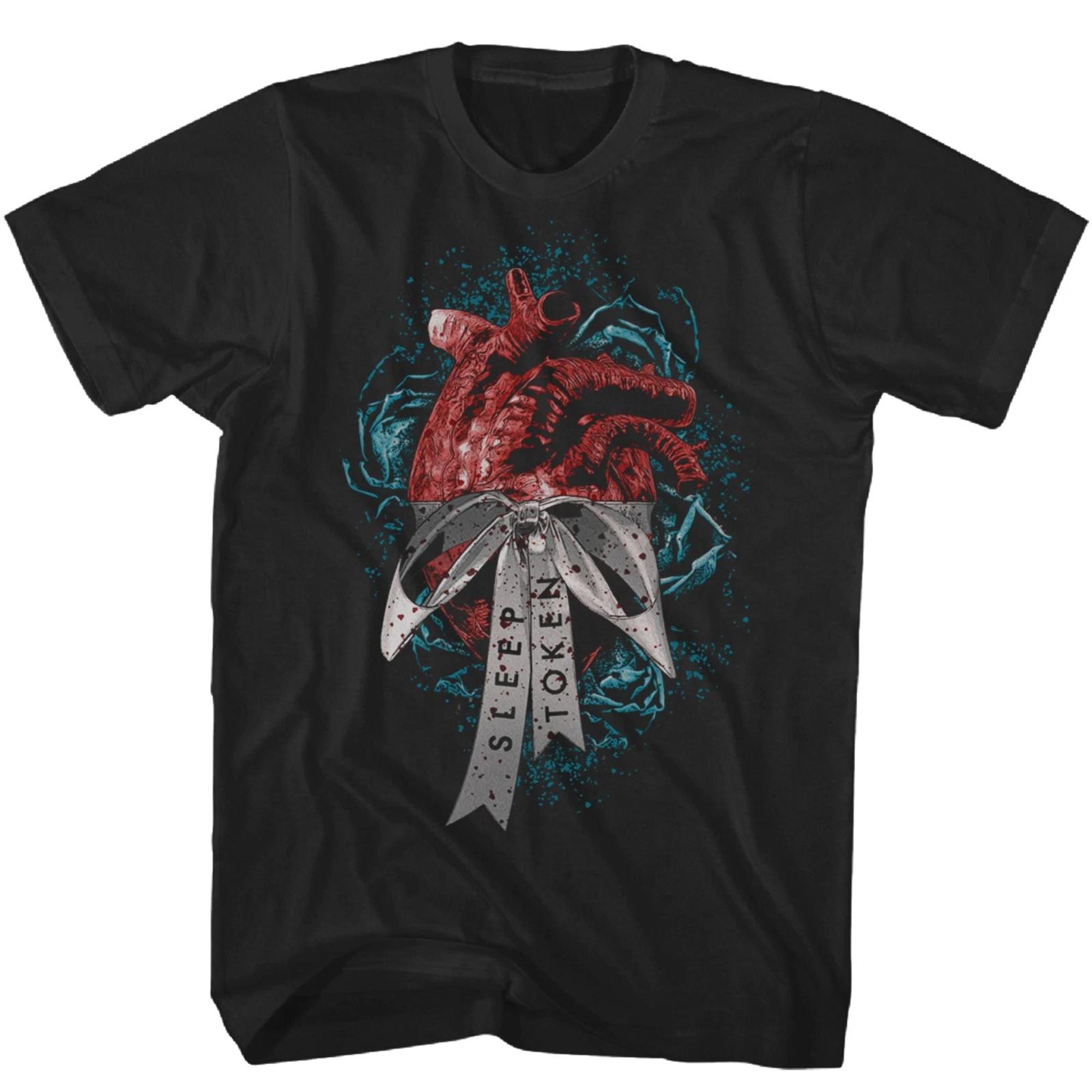 Sleep Token Love Heart Ribbon T Shirt Mens Rock and Roll Music Band Tee Black L
Sleep Token Love Heart Ribbon T Shirt Mens Rock and Roll Music Band Tee Black L