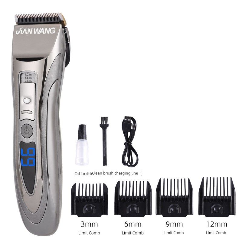 Arrow King Electric Hair Clipper Professional Hair Salon Adult Electrical Hair Cutter Electric Razor Haircut Household Self-Cutting Hair Handy Gadget K8 Gradient Gray (Safe and Not Stuck)
Arrow King Electric Hair Clipper Professional Hair Salon Adult Electrical Hair Cutter Electric Razor Haircut Household Self-Cutting Hair Handy Gadget K8 Gradient Gray (Safe and Not Stuck)