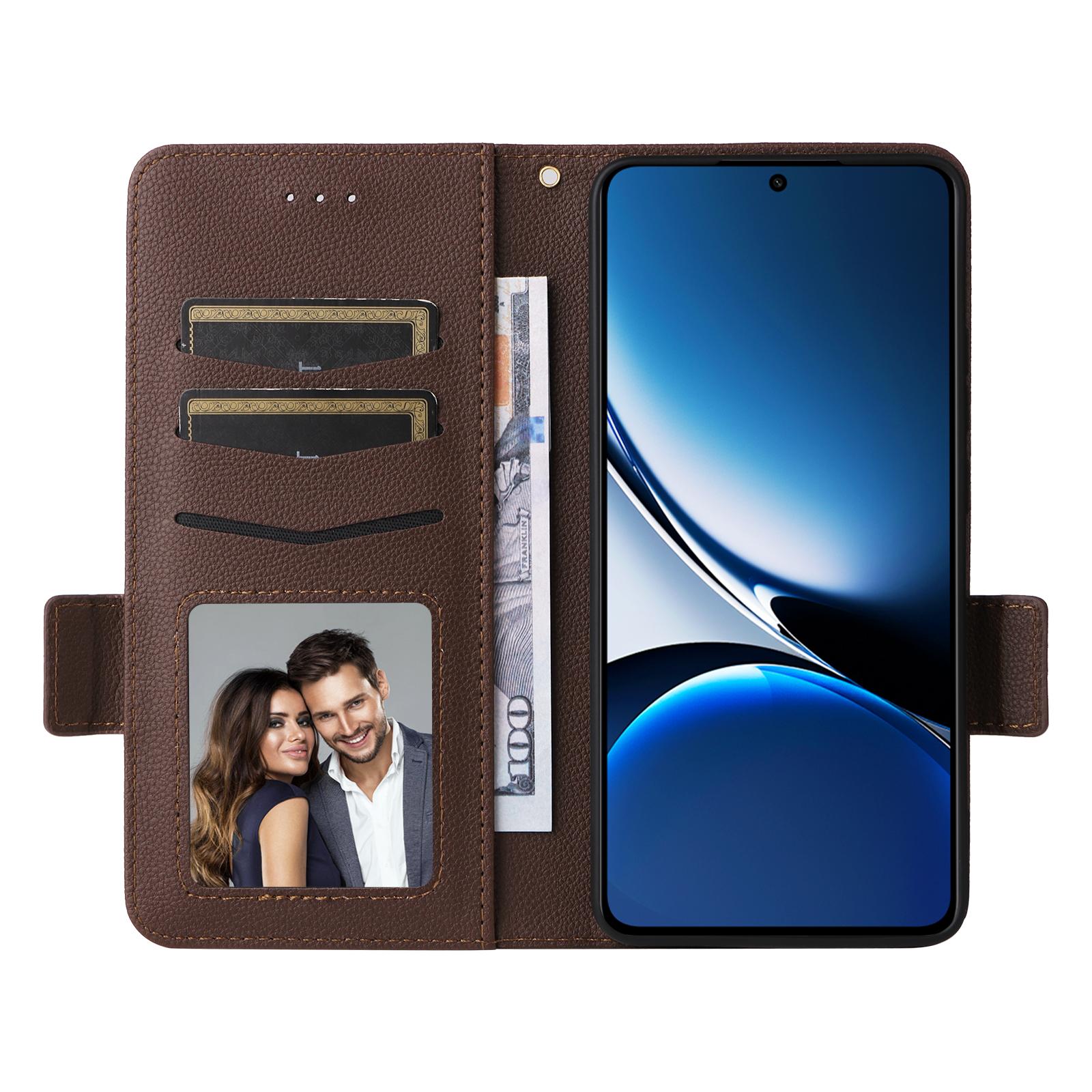For Xiaomi Poco X7 Pro 5G/Redmi Turbo 4 5G Case with Wrist Strap Litchi Texture PU Leather Wallet Phone Cover Black
For Xiaomi Poco X7 Pro 5G/Redmi Turbo 4 5G Case with Wrist Strap Litchi Texture PU Leather Wallet Phone Cover Black