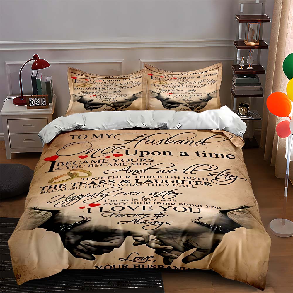 Handwritten text design. Bedding, Duvet cover sets, Duvet covers, Pillowcases, Birthday gifts (1 * Duvet Cover 2 * Pillowcases, without duvet insert) 135x200cm
Handwritten text design. Bedding, Duvet cover sets, Duvet covers, Pillowcases, Birthday gifts (1 * Duvet Cover 2 * Pillowcases, without duvet insert) 135x200cm