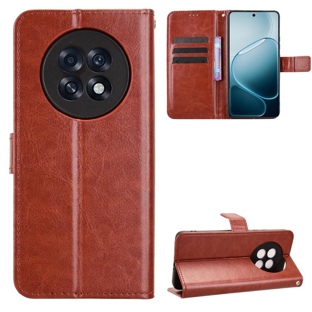 For Oppo A6 GT 5G/Oppo A6 Max 5G/Oppo F31 Pro+ 5G PU Leather Case with Strap Crazy Horse Texture Phone Wallet Cover
For Oppo A6 GT 5G/Oppo A6 Max 5G/Oppo F31 Pro+ 5G PU Leather Case with Strap Crazy Horse Texture Phone Wallet Cover