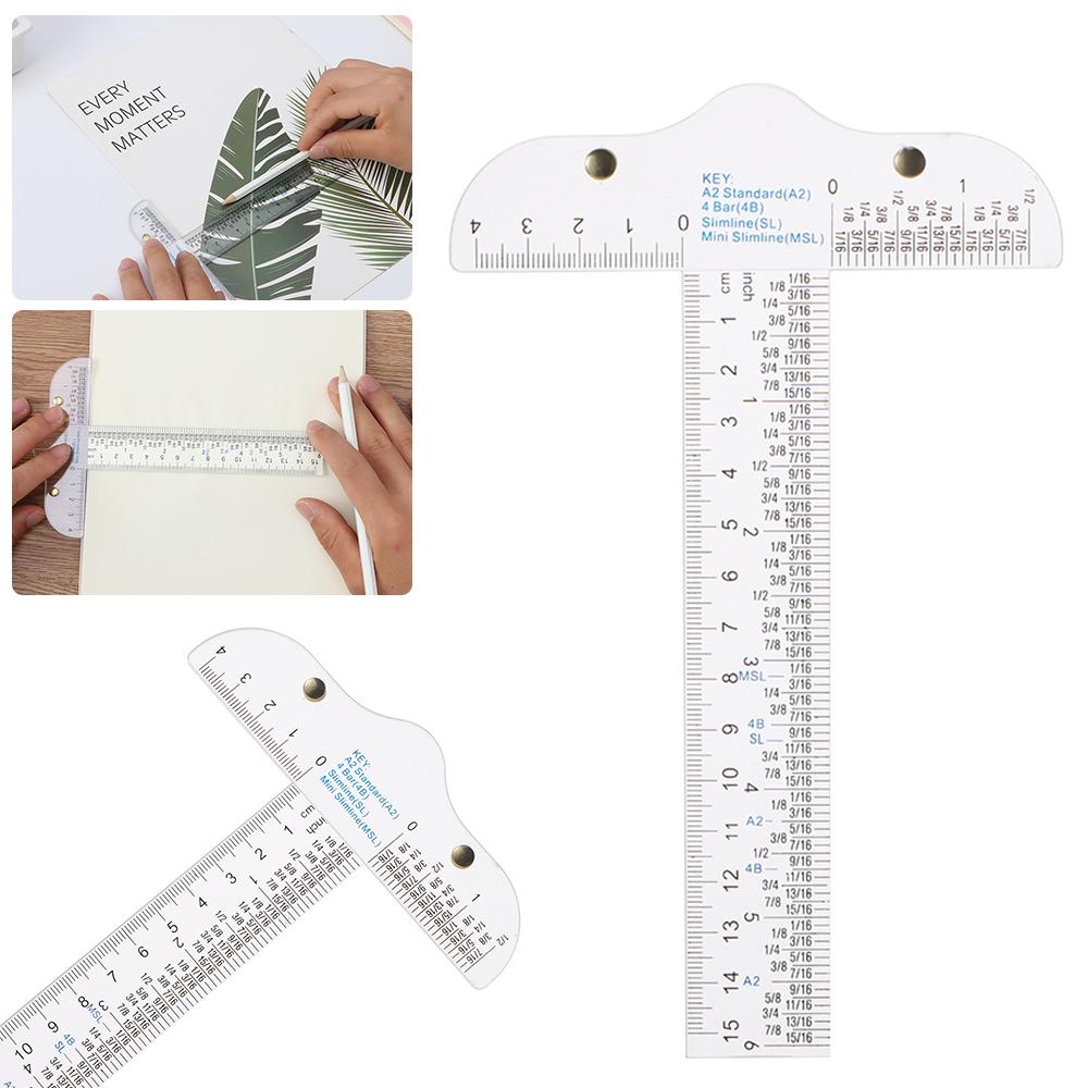 Metric Measurements Clear Handtool Acrylic T-Square Ruler Inch Metric T-Square Graduated T-Ruler 6
Metric Measurements Clear Handtool Acrylic T-Square Ruler Inch Metric T-Square Graduated T-Ruler 6