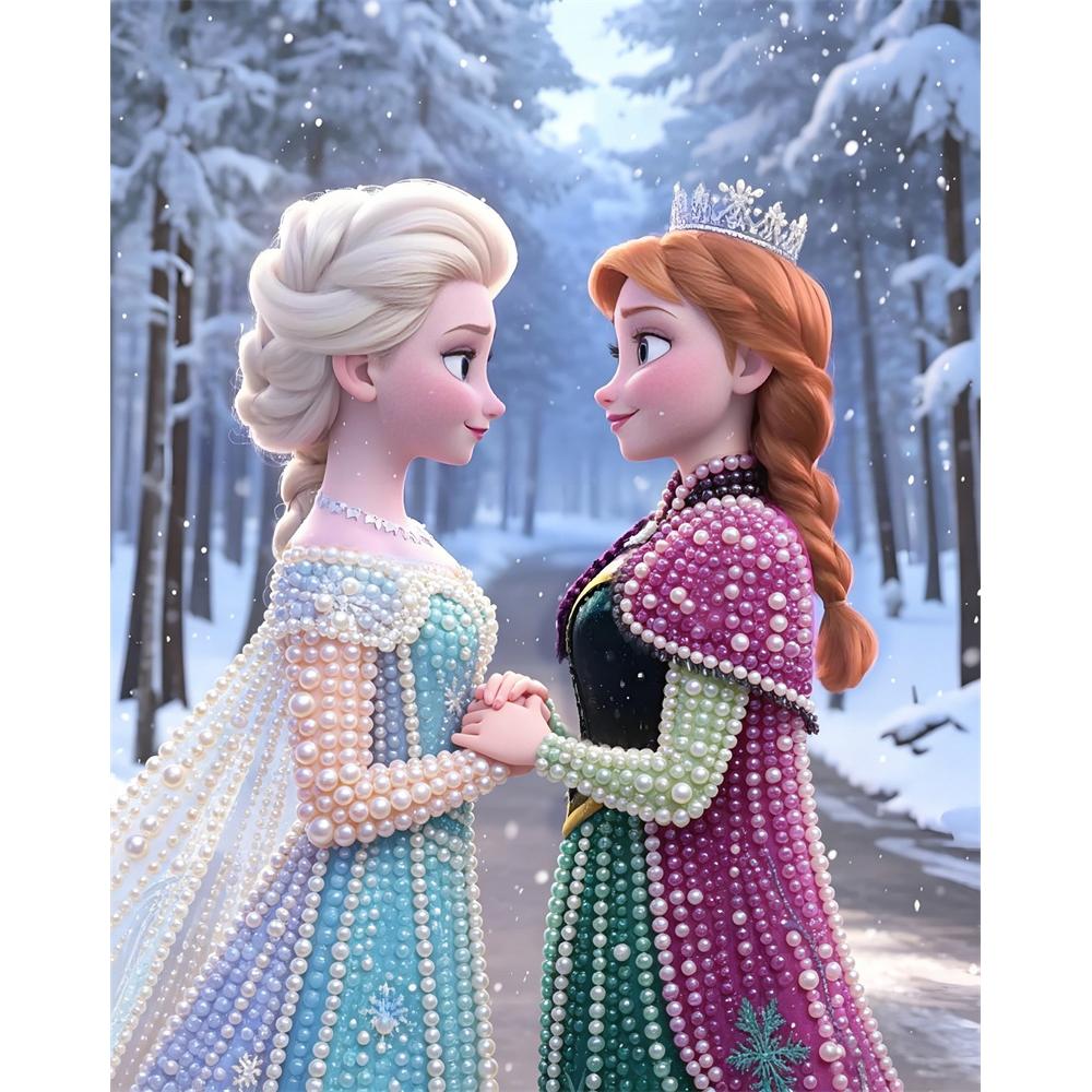 Disney Pearl Painting Frozen Elsa and Anna Sisterly Love 5D DIY Pearl Picture Crafts for Adults/Beginners Gift Ideas Home Decor 30x40
Disney Pearl Painting Frozen Elsa and Anna Sisterly Love 5D DIY Pearl Picture Crafts for Adults/Beginners Gift Ideas Home Decor 30x40