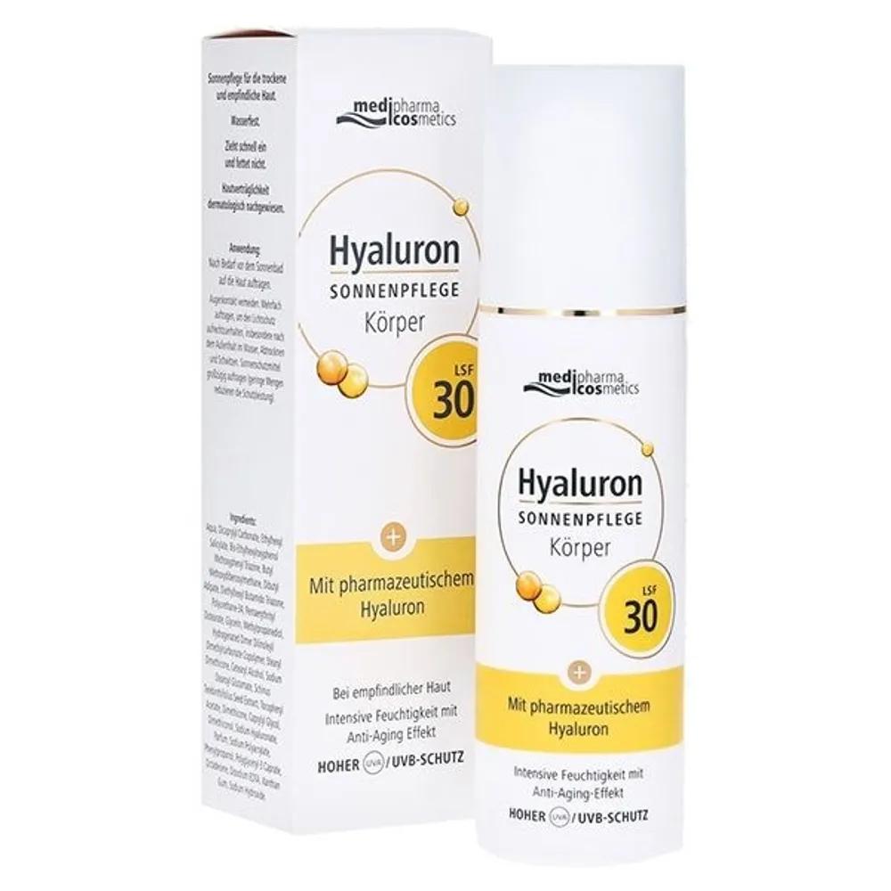 Солнцезащитный крем для тела Medipharma Hyaluronic LSF30 150 мл
Солнцезащитный крем для тела Medipharma Hyaluronic LSF30 150 мл