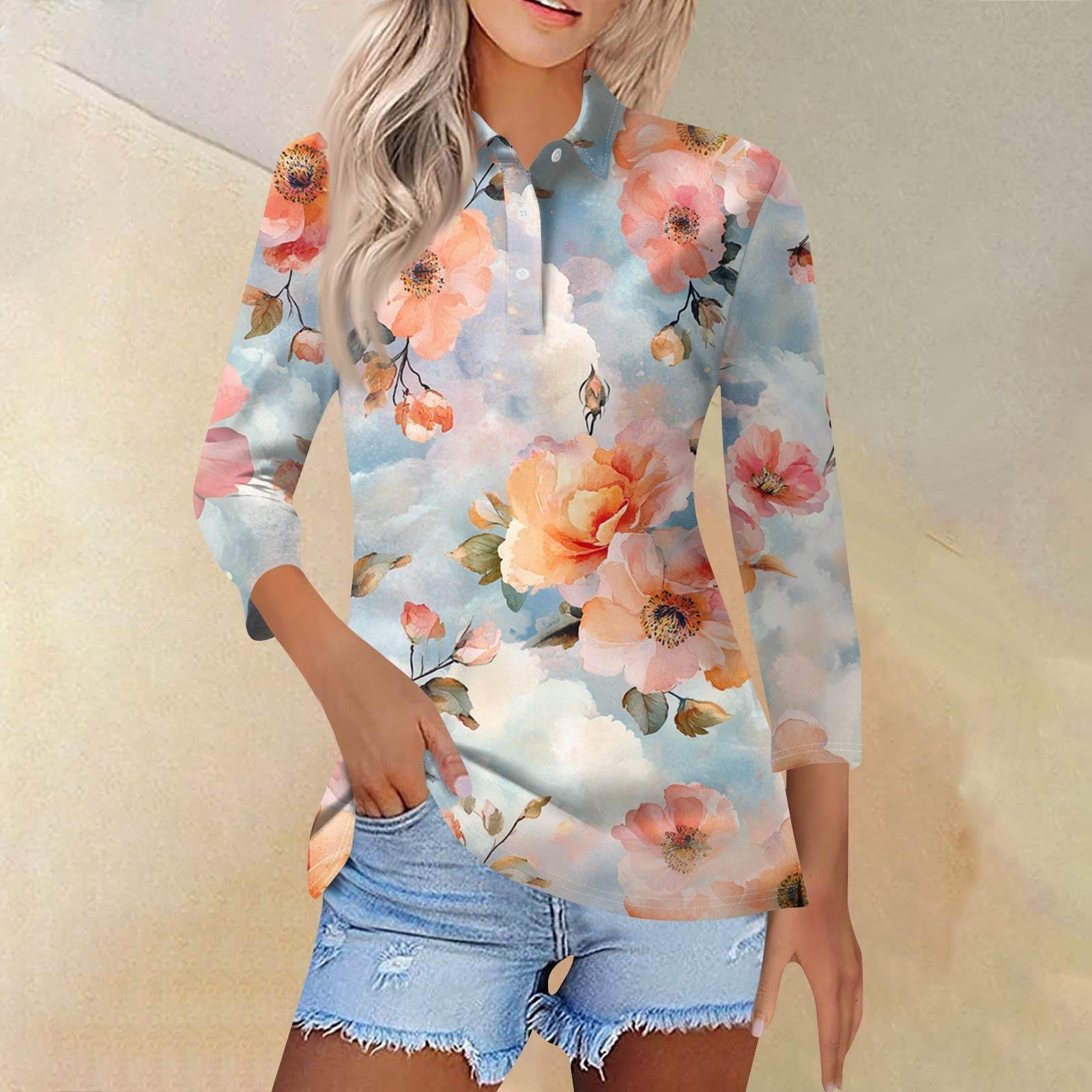 Women s Fashion Casual Lapel Short Sleeve Printed Shirt Women s Button Up Tops L оранжевый
Women s Fashion Casual Lapel Short Sleeve Printed Shirt Women s Button Up Tops L оранжевый