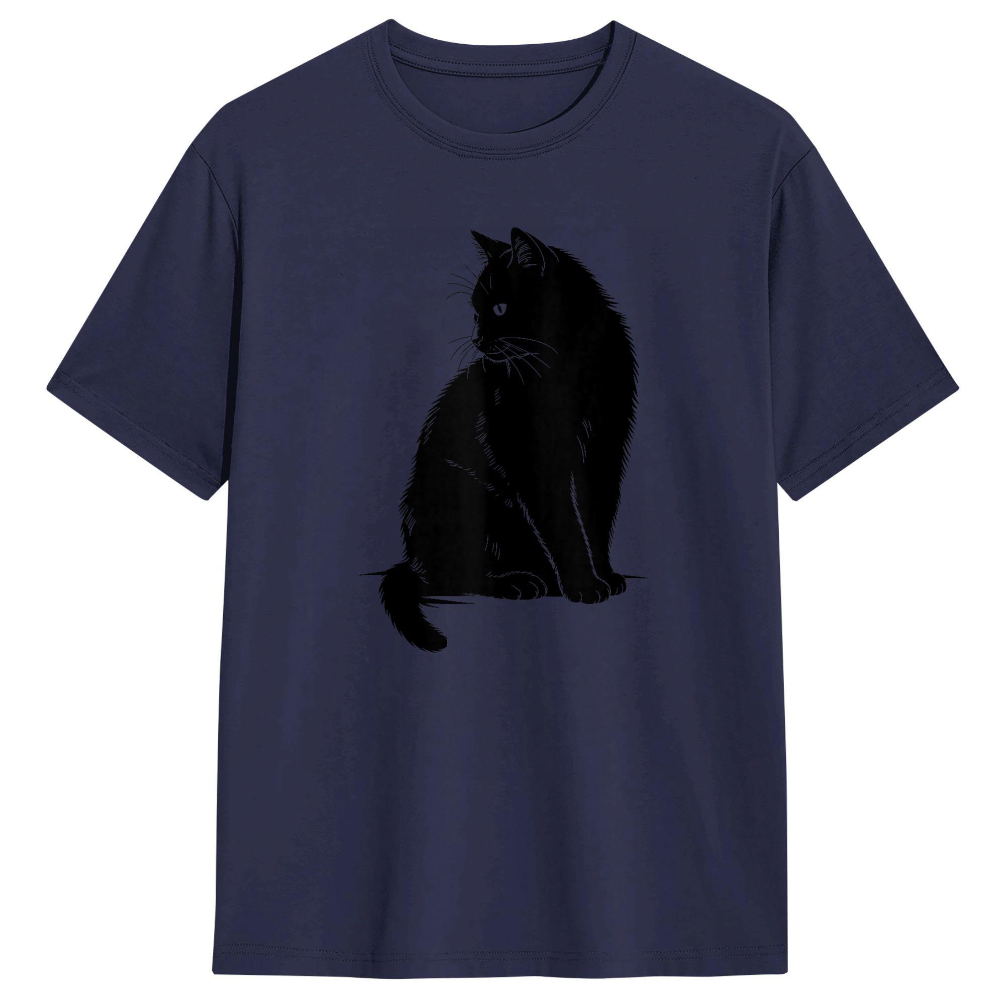 Minimalist Cat Art Cute Black Cat Owner Feline Art Kitten T Shirt Summer Vintage T Shirts Cotton Tee Shirt For Couple Clothes 4XL
Minimalist Cat Art Cute Black Cat Owner Feline Art Kitten T Shirt Summer Vintage T Shirts Cotton Tee Shirt For Couple Clothes 4XL