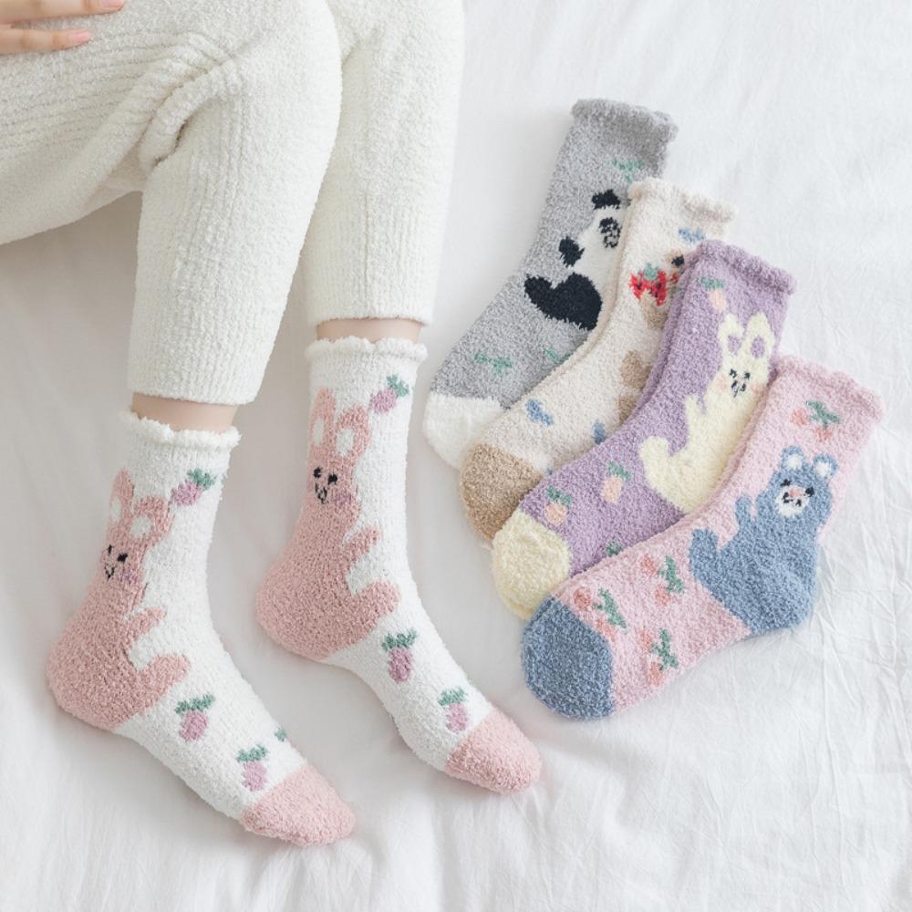 For Girl Winter Panda Cartoon Animal Socks Female Hosiery Middle Tube Socks Coral Velvet Socks
For Girl Winter Panda Cartoon Animal Socks Female Hosiery Middle Tube Socks Coral Velvet Socks