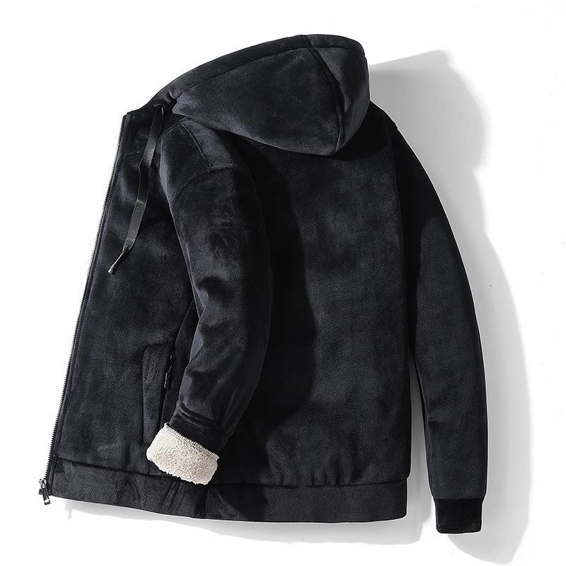 Men s Silver Fox Velvet Hooded Jacket – Korean Style, Casual Lambswool, Autumn/Winter Warmth. 3XL чорний
Men s Silver Fox Velvet Hooded Jacket – Korean Style, Casual Lambswool, Autumn/Winter Warmth. 3XL чорний
