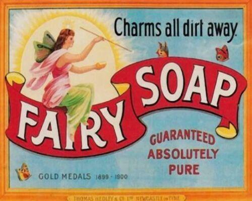 Fairy Soap Guarantee Pure Advertising Tin Sign ALL METALAluminum 20x30cm(7.8x11.8inch)
Fairy Soap Guarantee Pure Advertising Tin Sign ALL METALAluminum 20x30cm(7.8x11.8inch)