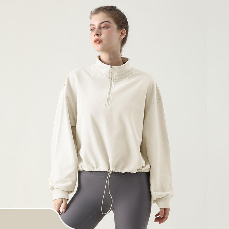 Женские свободные толстовки с капюшоном и воротником-стойкой на половину молнии, повседневные, с длинным рукавом, в стиле хип-хоп, свободный крой, с отверстием для большого пальца, осенняя куртка, пальто, большие размеры XS бежевый
Женские свободные толстовки с капюшоном и воротником-стойкой на половину молнии, повседневные, с длинным рукавом, в стиле хип-хоп, свободный крой, с отверстием для большого пальца, осенняя куртка, пальто, большие размеры XS бежевый