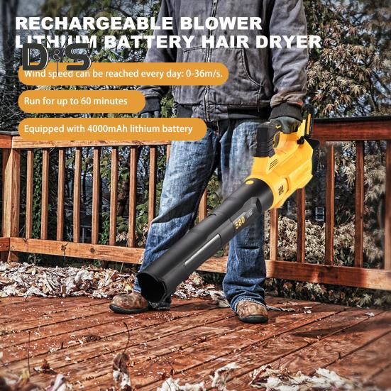 Беспроводная воздуходувка с эргономичной ручкой Мощный двигатель, 3 режима скорости Портативная электрическая воздуходувка с питанием от аккумулятора A
Беспроводная воздуходувка с эргономичной ручкой Мощный двигатель, 3 режима скорости Портативная электрическая воздуходувка с питанием от аккумулятора A