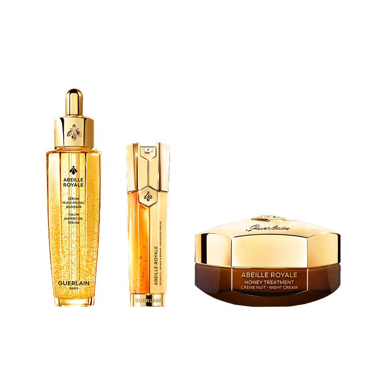 Guerlain Abeille Royale 3-Piece Bestsellers Skincare Set Watery Oil 50ml+Double Serum 50ml+Night Cream 50ml
Guerlain Abeille Royale 3-Piece Bestsellers Skincare Set Watery Oil 50ml+Double Serum 50ml+Night Cream 50ml