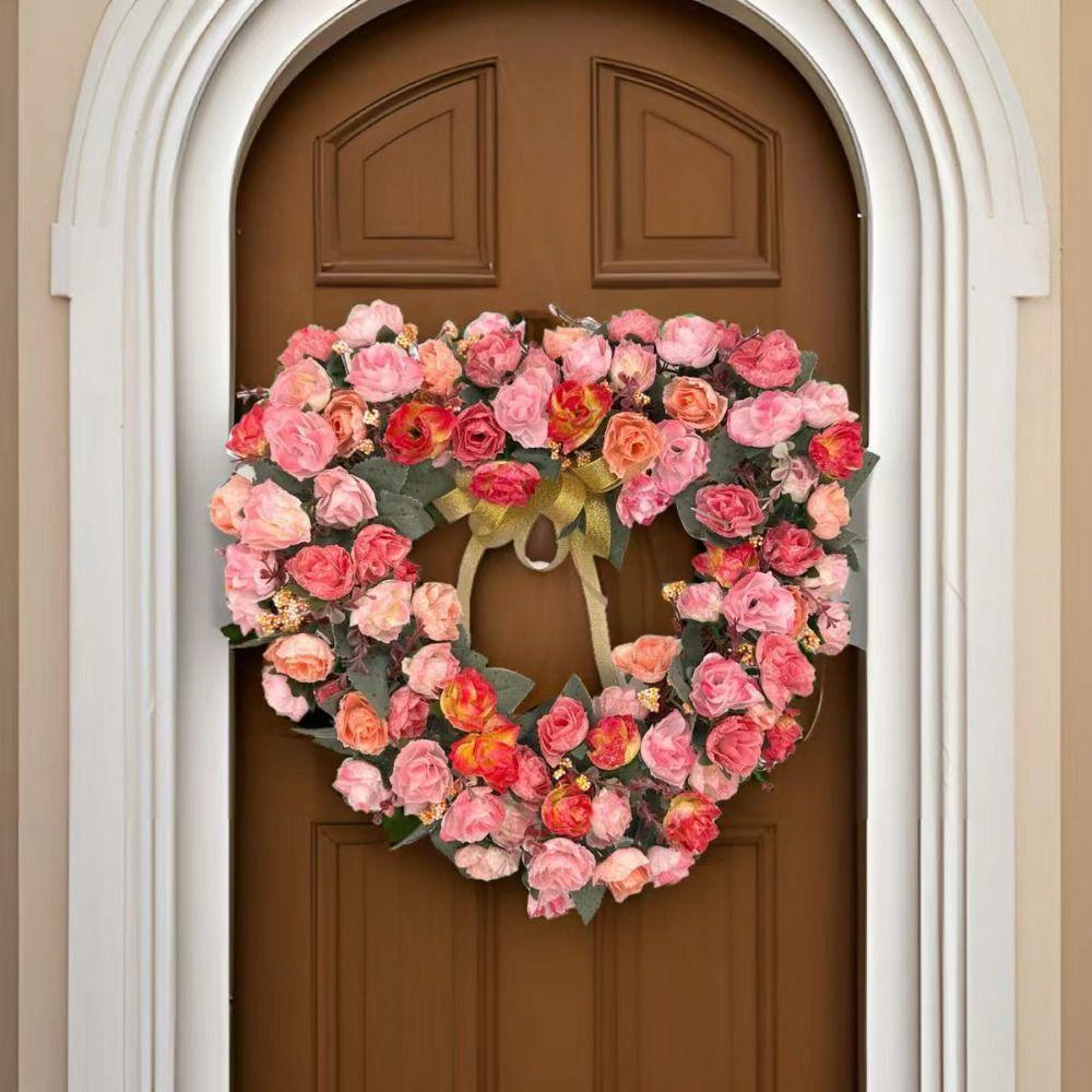 Roses Flowers Artificial Rose Love Wreath Cute Front Door Hanging Garlands Party Favors 35cm
Roses Flowers Artificial Rose Love Wreath Cute Front Door Hanging Garlands Party Favors 35cm