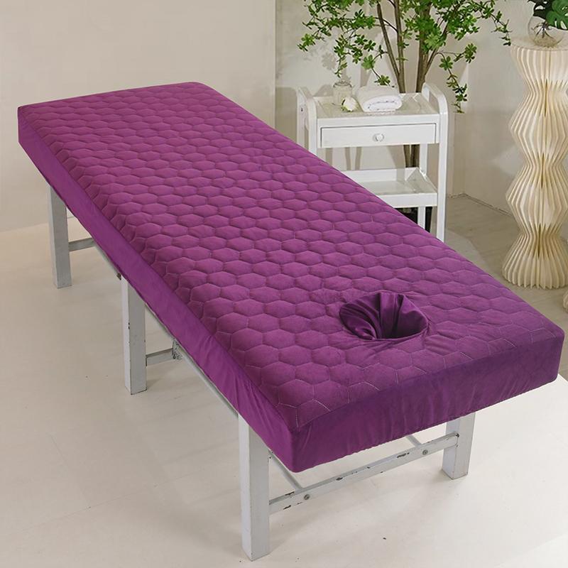 Spa Massage Bedspread Physiotherapy Beauty Salon Bed Fitted Sheet With Face Hole Thicken Elastic Quilted Therapy Bed Cover 60x180cm
Spa Massage Bedspread Physiotherapy Beauty Salon Bed Fitted Sheet With Face Hole Thicken Elastic Quilted Therapy Bed Cover 60x180cm