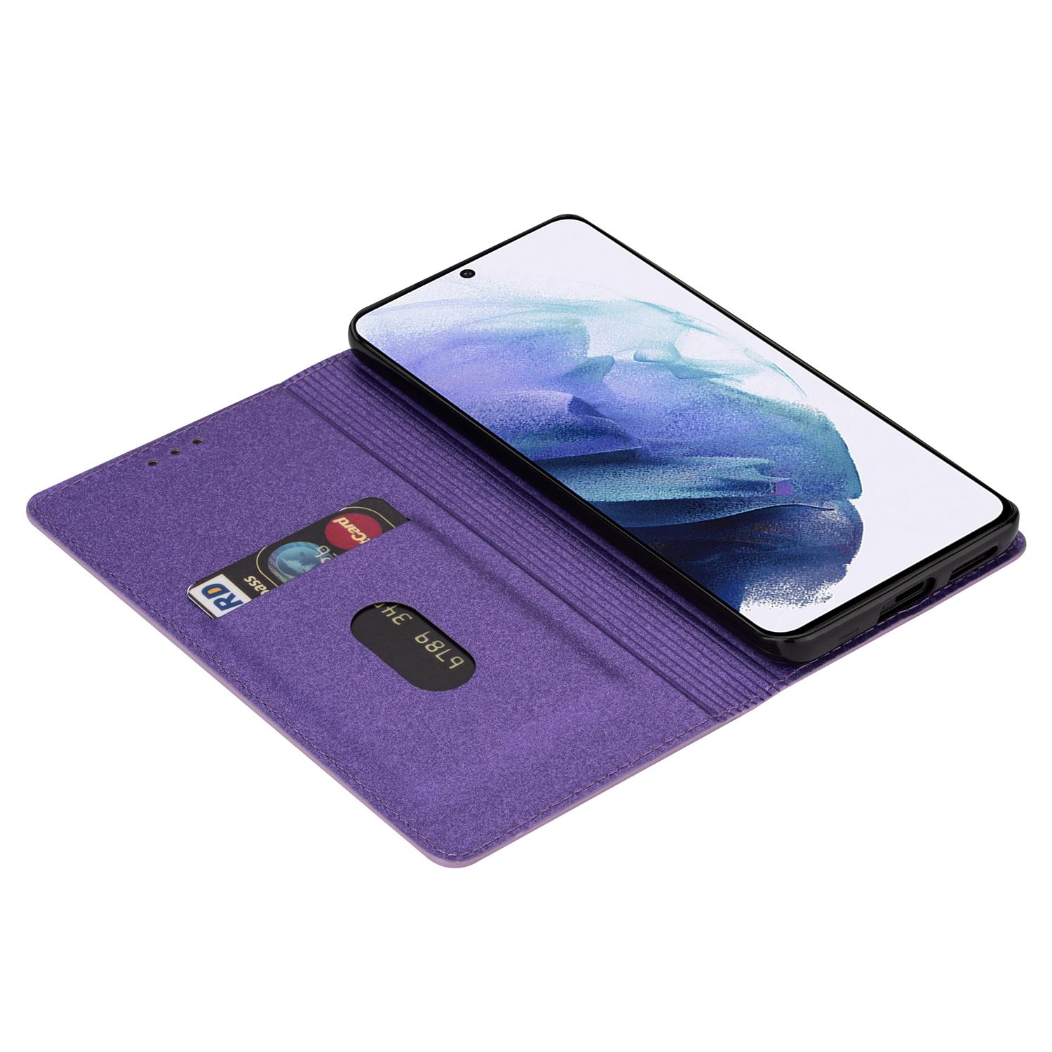 For Samsung Galaxy A35 5G Magnetic Phone Case Glittery PU Leather+TPU Card Holder Cover Purple
For Samsung Galaxy A35 5G Magnetic Phone Case Glittery PU Leather+TPU Card Holder Cover Purple