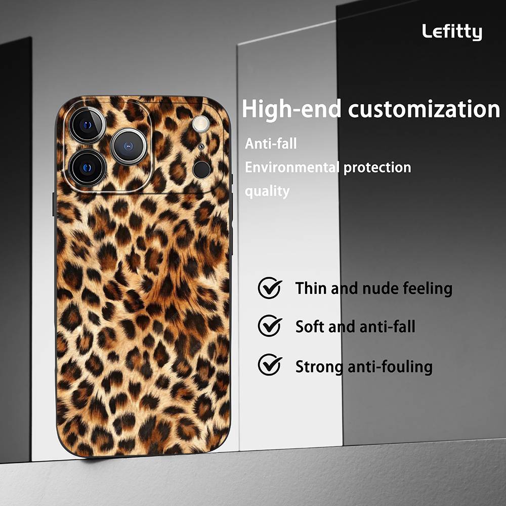 Fashion Tiger Leopard Print Phone Case For IPhone 17 16 15 14 13 12 11 Pro Max Plus Mini Black Frosted Soft Shell Funda iPhone13mini
Fashion Tiger Leopard Print Phone Case For IPhone 17 16 15 14 13 12 11 Pro Max Plus Mini Black Frosted Soft Shell Funda iPhone13mini