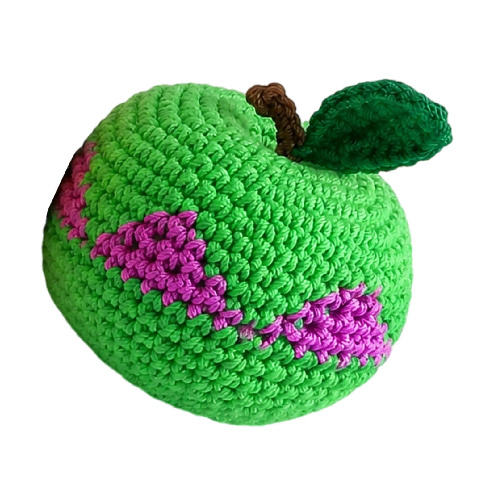 Handmade Knitted Freestyle for Beginners Soft Yarn Filled Ball with Fruit Pattern for Indoor Outdoor Play One Size зелёный
Handmade Knitted Freestyle for Beginners Soft Yarn Filled Ball with Fruit Pattern for Indoor Outdoor Play One Size зелёный