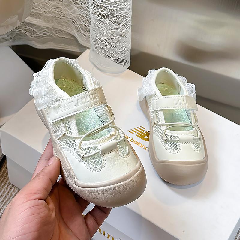 Summer Breathable Mesh Kids Casual Shoes for Girls Non-Slip Sole Toddler Beach Shoes with Lace Bordered Colorful Training Shoes 23 бежевый
Summer Breathable Mesh Kids Casual Shoes for Girls Non-Slip Sole Toddler Beach Shoes with Lace Bordered Colorful Training Shoes 23 бежевый