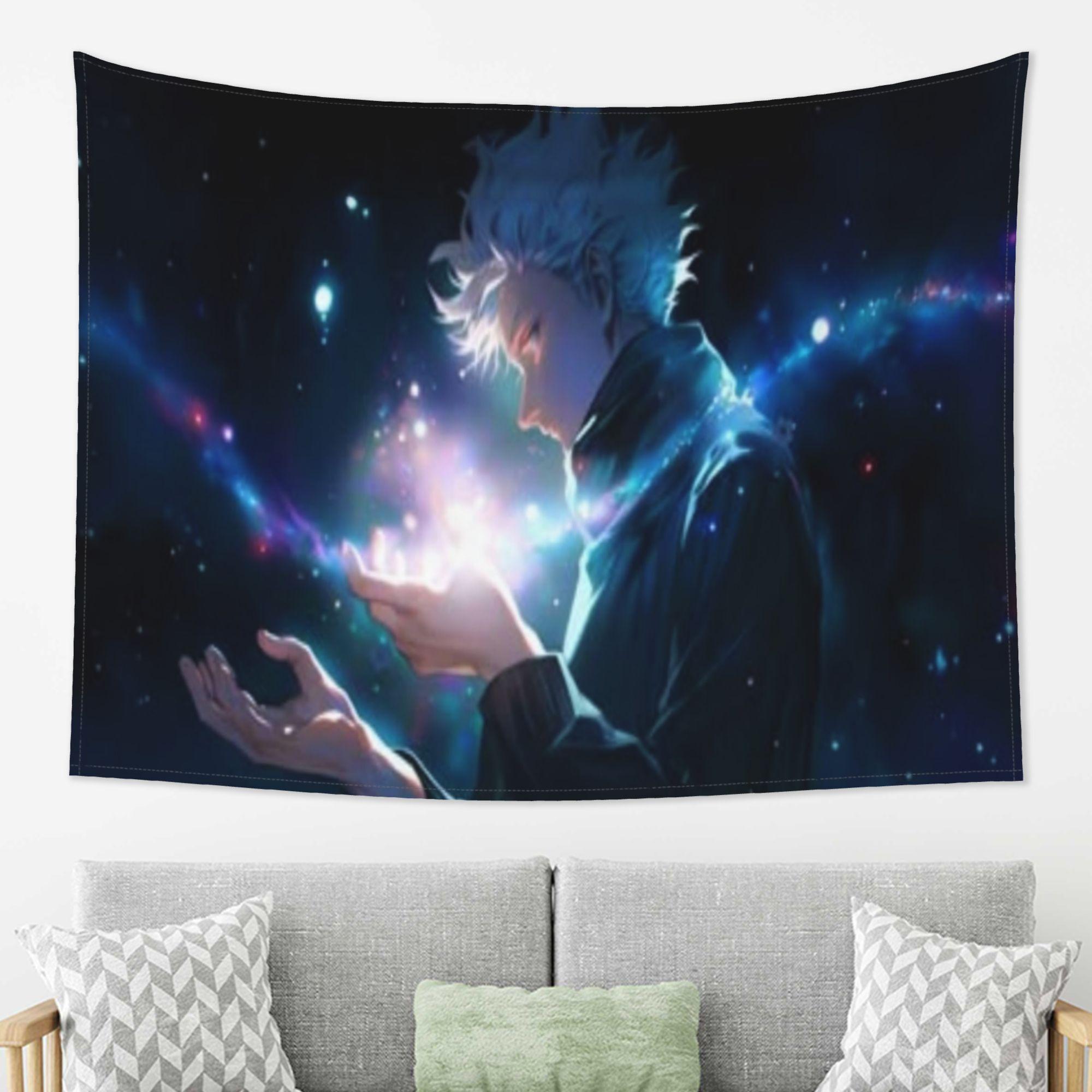 Magical Anime Sorcerer Tapestry Celebrate Fantasy Art with Vibrant Spell Casting Scene Perfect for BedroomLiving Room Decor 74x94cm(29x37in)
Magical Anime Sorcerer Tapestry Celebrate Fantasy Art with Vibrant Spell Casting Scene Perfect for BedroomLiving Room Decor 74x94cm(29x37in)