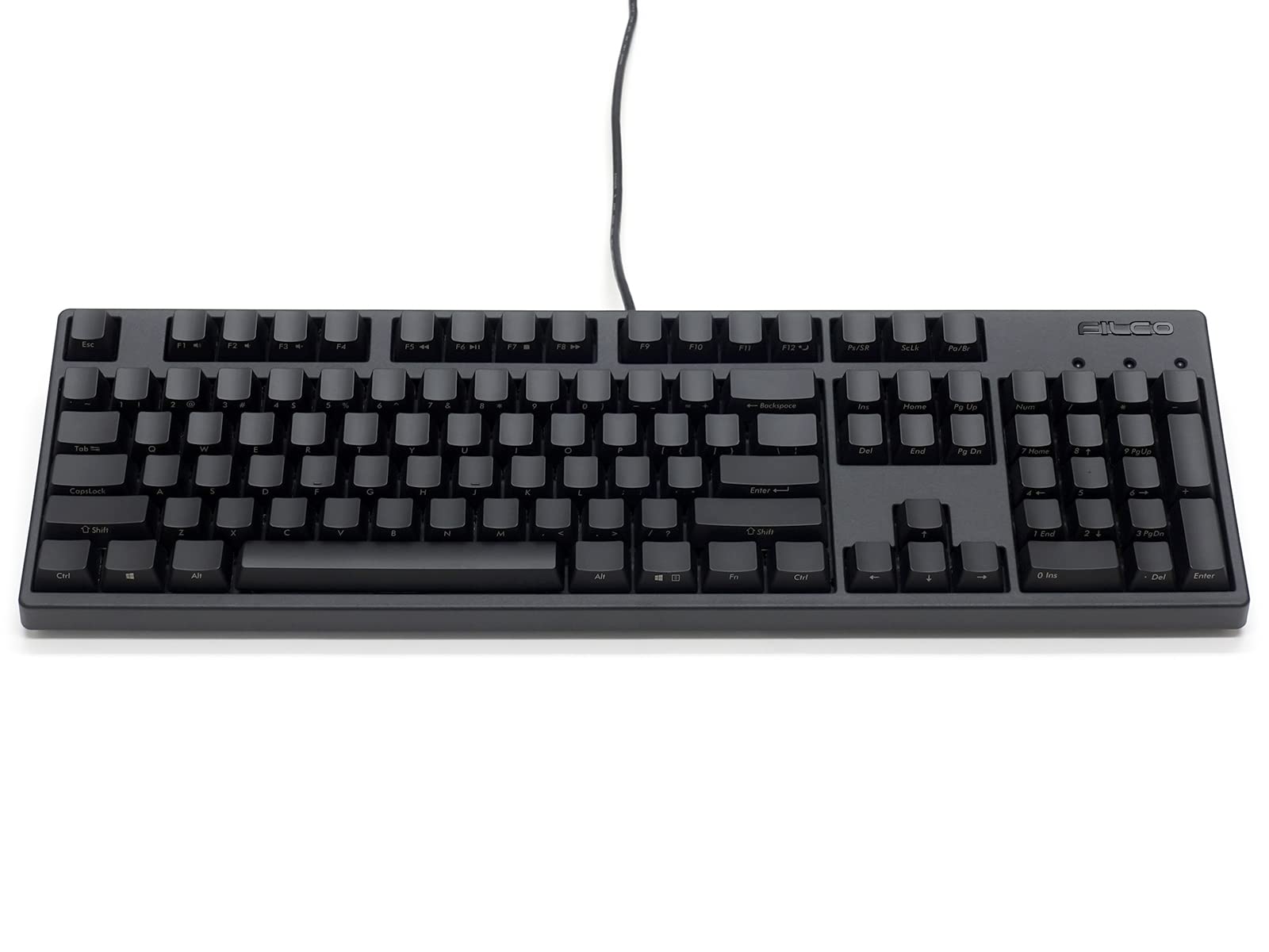 FILCO Majestouch 3 NINJA SILENT RED Silent red axis Full size Front printing English layout Mechanical keyboard PBT two-color molded keycap Media
FILCO Majestouch 3 NINJA SILENT RED Silent red axis Full size Front printing English layout Mechanical keyboard PBT two-color molded keycap Media