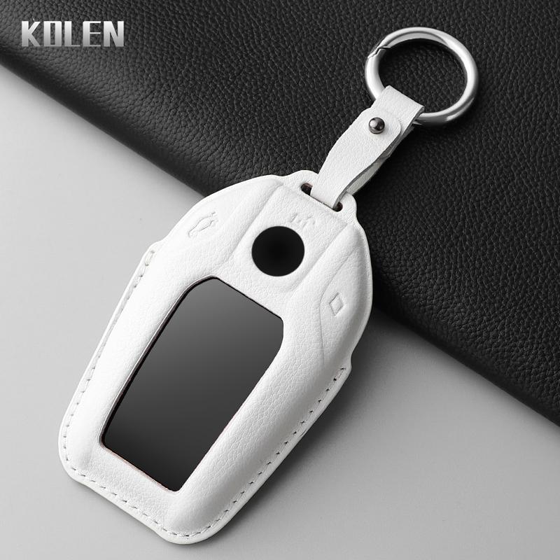 Leather Car Key Case Cover Shell For Bmw X3 G01 G31 X5 G05 X4 G02 G30 G32 I8 I12 I15 X7 M5X F20 G12 G11 5 7 Series Led Display
Leather Car Key Case Cover Shell For Bmw X3 G01 G31 X5 G05 X4 G02 G30 G32 I8 I12 I15 X7 M5X F20 G12 G11 5 7 Series Led Display