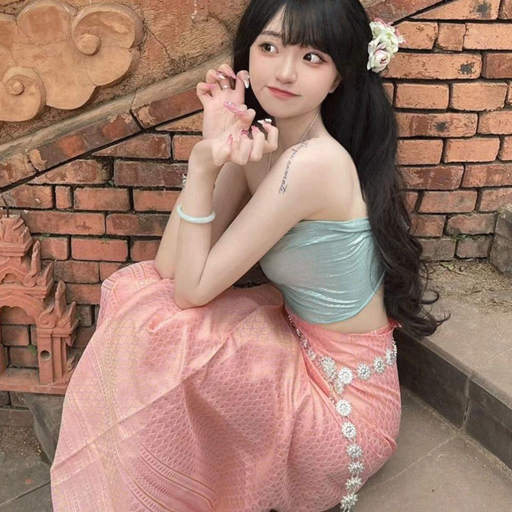 Металлический цветок Dai Waist Chain Headwear Dai ожерелье Lady Frangipani Hairpins Take a Photo Style 12(Waist Chain)
Металлический цветок Dai Waist Chain Headwear Dai ожерелье Lady Frangipani Hairpins Take a Photo Style 12(Waist Chain)