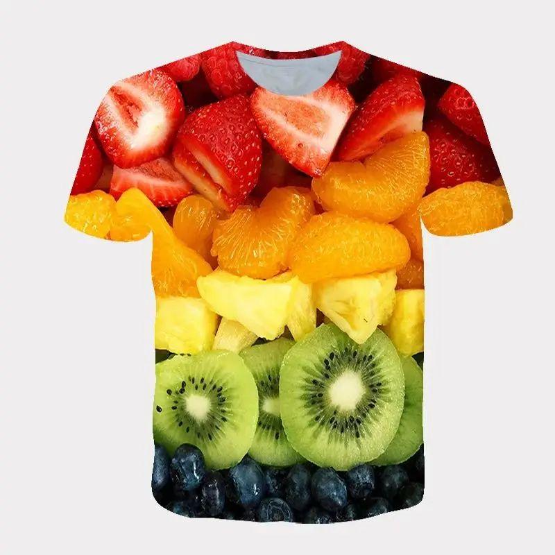 Літня чоловіча хіп-хоп цікава креативна футболка з візерунком із фруктами і морозивом, особиста футболка, великий розмір, круглий комір, короткий рукав 6XL
Літня чоловіча хіп-хоп цікава креативна футболка з візерунком із фруктами і морозивом, особиста футболка, великий розмір, круглий комір, короткий рукав 6XL